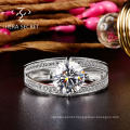 New Listing Round Brilliant Cut Luxury Accessories Jewelry Luxurious Diamond Ring